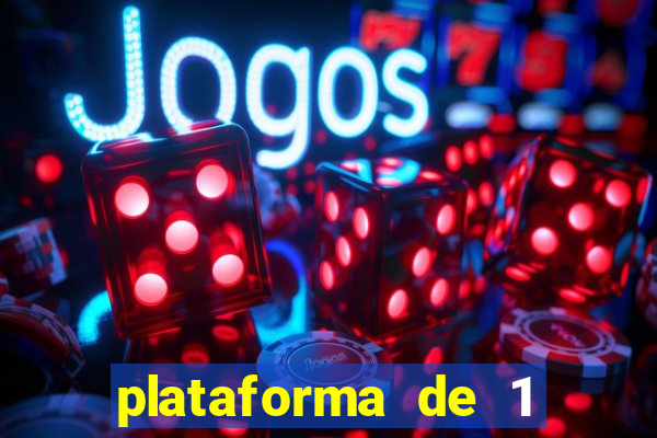 plataforma de 1 real fortune tiger